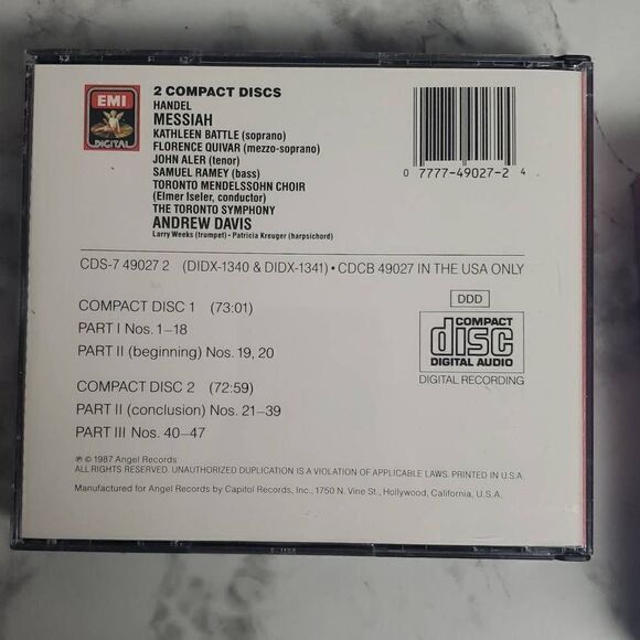 Classical Music Beethoven Complete Symphonies and Handel Messiah by the Toronto - Picture 4 of 7